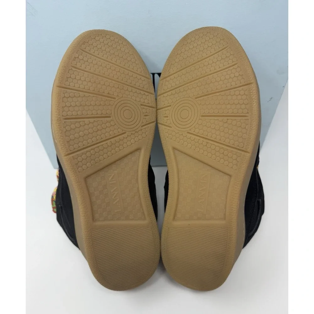 Lanvin Curb Sneaker Black/Gum Size 9 US 42 EU